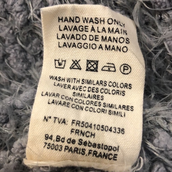 FRNCH Paris brand Women’s cardigan with pockets. Size small. - Picture 9 of 9